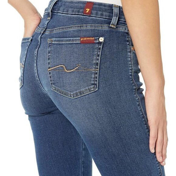 NWT - 7 For All Mankind - B(air) Kimmie Bootcut in Duchess – Size 28 - Picture 2 of 5